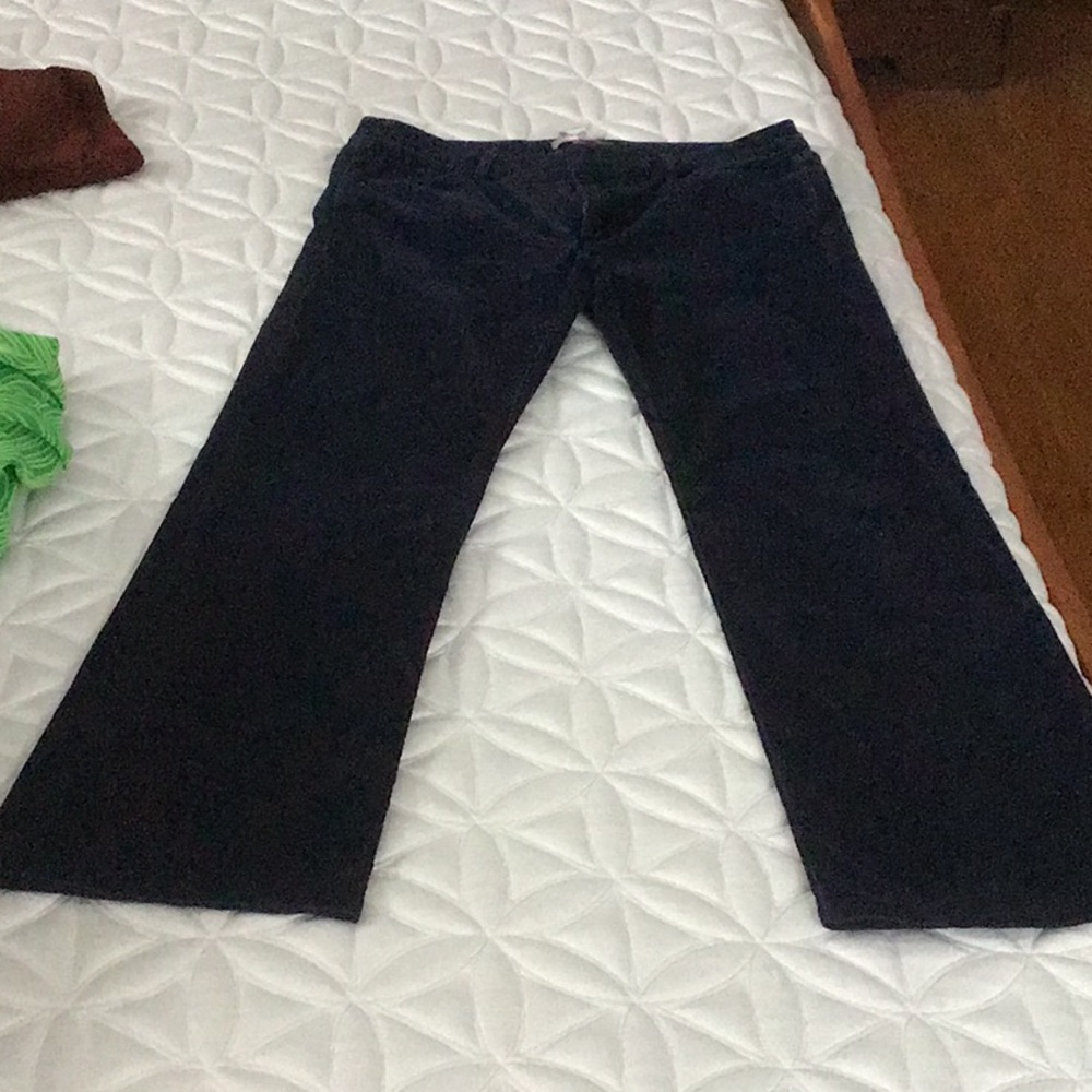 Banana Republic navy corduroy pants